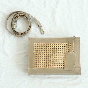 Sia Clutch Sling - Taupe