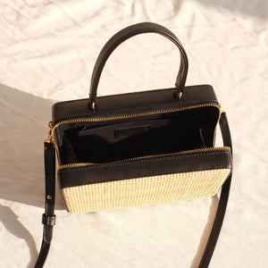 Guita Mini Box Bag - Black